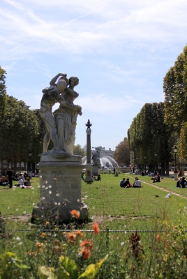 French Senate Luxembourg Garden Paris 2011